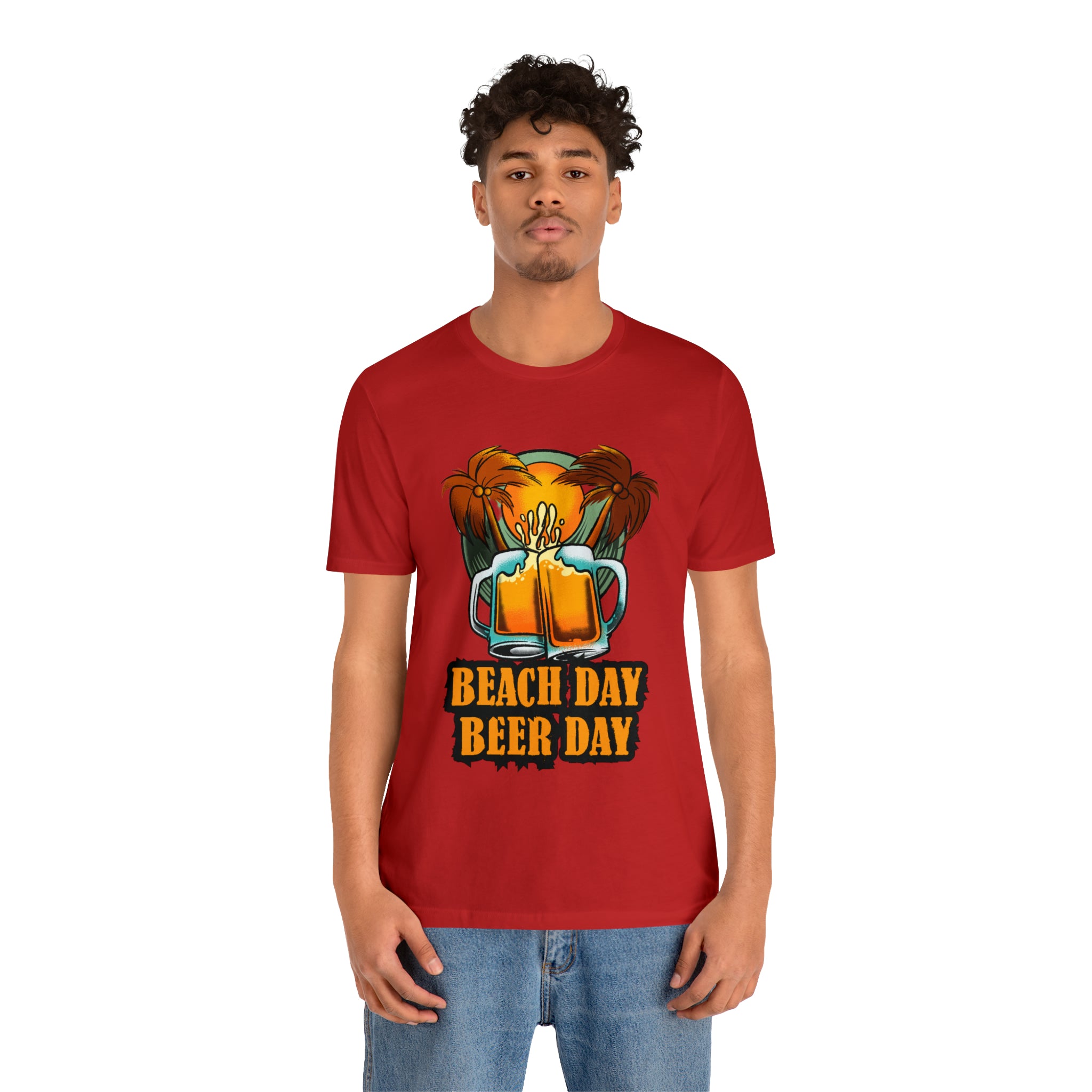 Beer Day Beach Day Shirt | Drink Beer Unisex T-Shirt