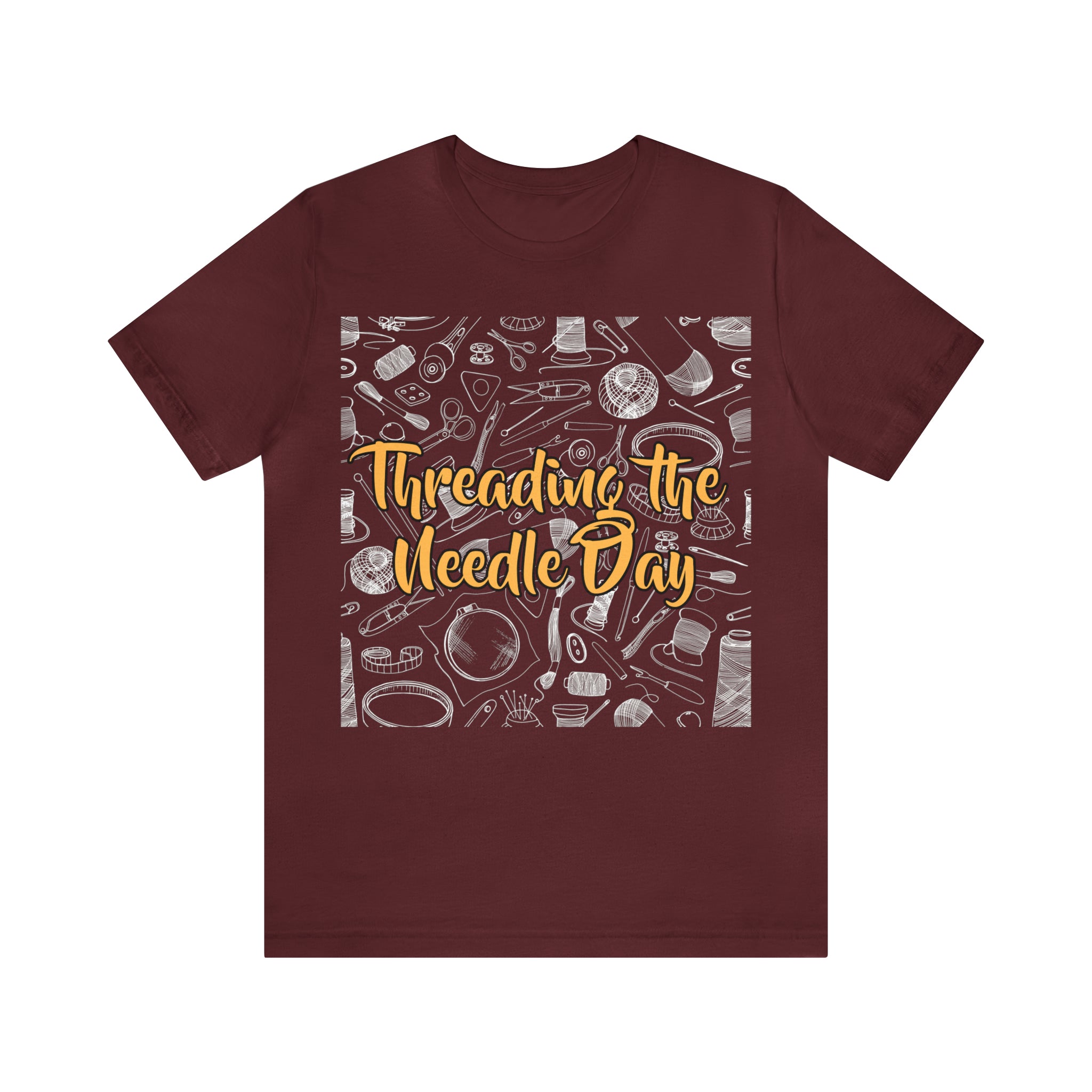 Threading the Needle Day Shirt | Tailor Sewing Unisex T-Shirt