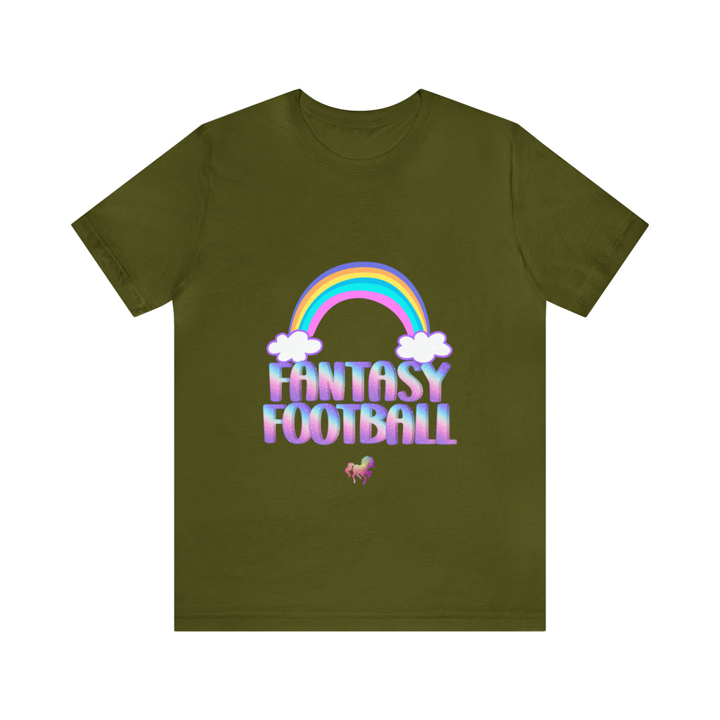 Cute Fantasy Football Shirt | Pink Cute Fantasy Football Unisex T-Shirt