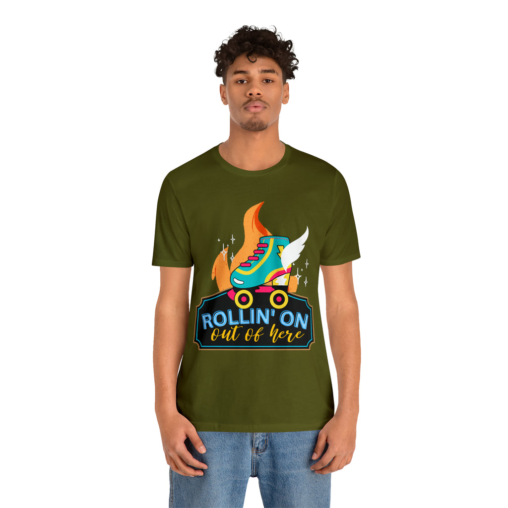 Rollin' On Shirt | Roller Skating Lover Unisex Tee