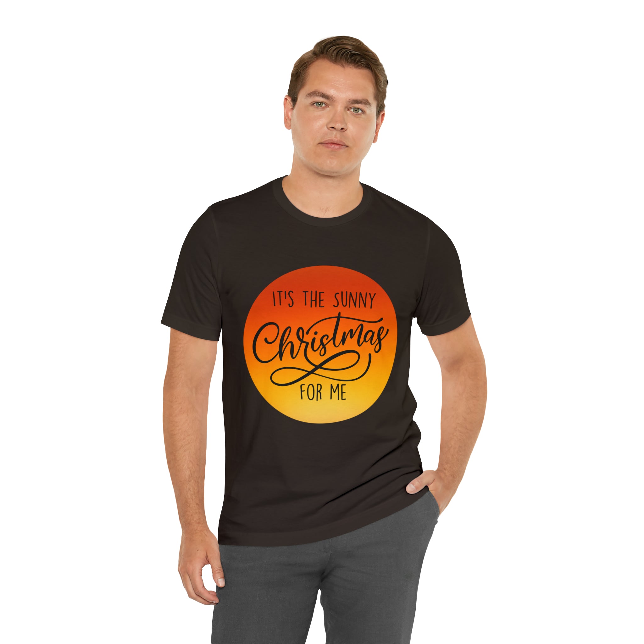 Christmas in July Orange Shirt | Christmas in July Statement T-Shirt