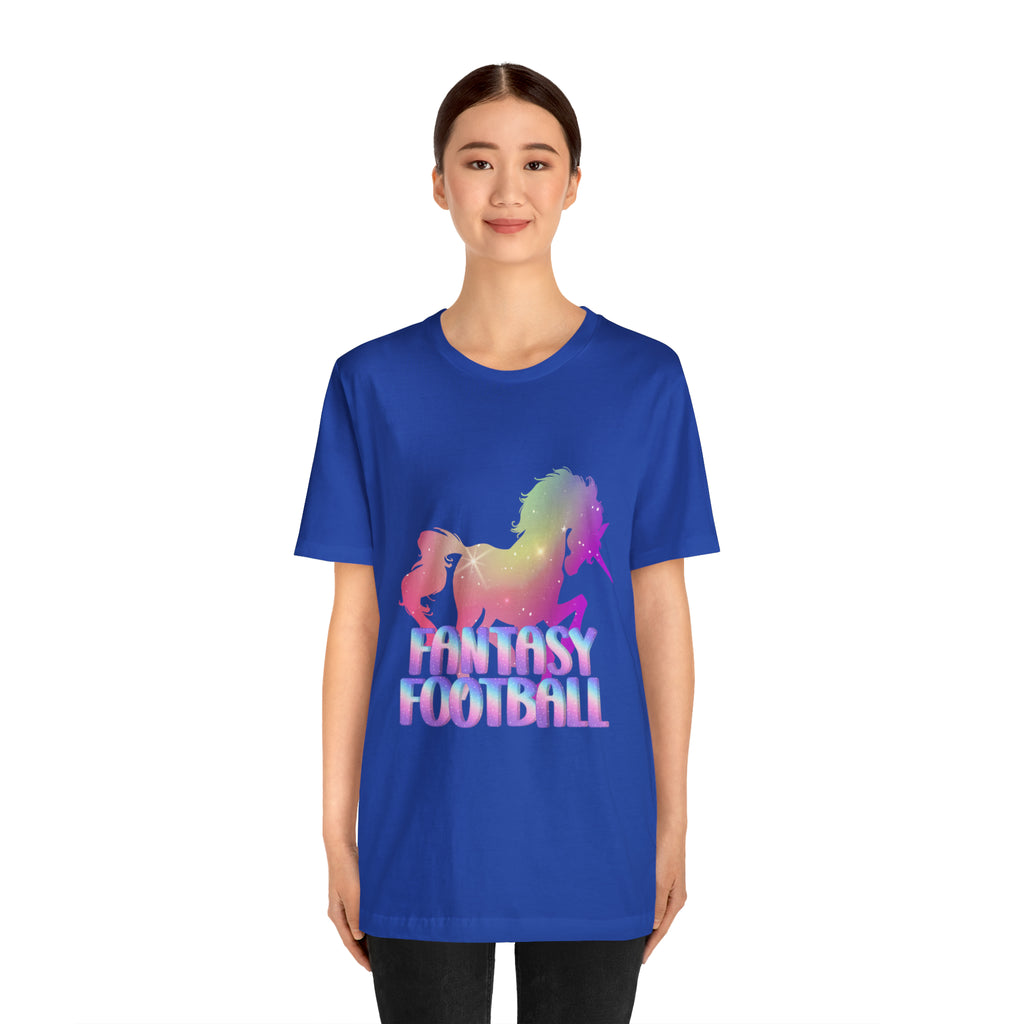 Fantasy Football Pink Shirt | Unicorn Fantasy Football Unisex T-Shirt