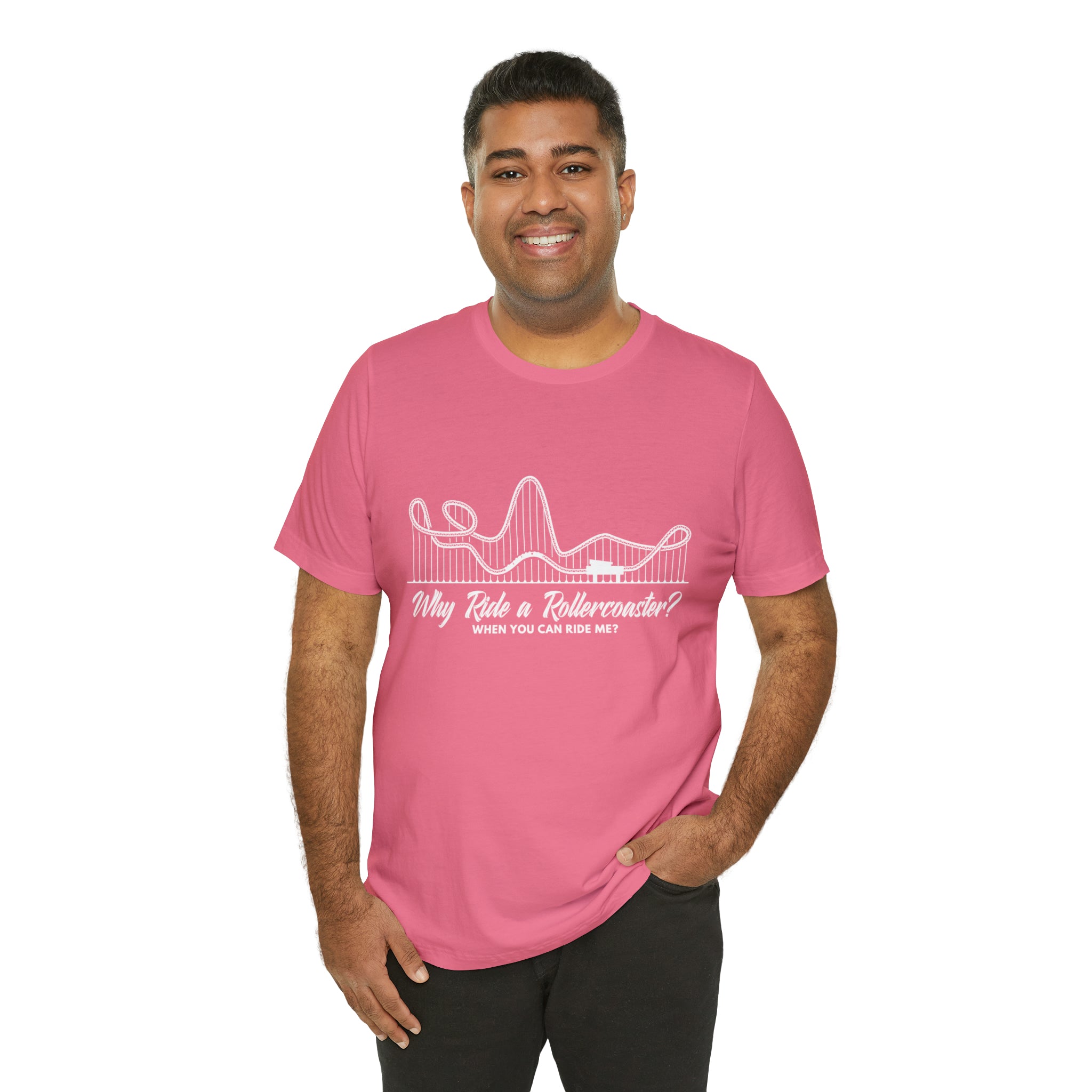 Dirty Rollercoaster Joke Shirt | Why Ride a Rollercoaster When You Can Ride Me T-Shirt