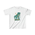Dinosaur Roaring Through School | School Kids Heavy Cotton™ Tee
