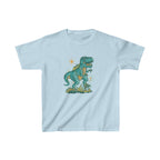 Dinosaur Roaring Through School | School Kids Heavy Cotton™ Tee