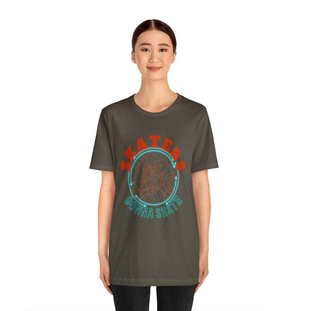 Skaters Gonna Skate Shirt | Roller Skating Lover Unisex Tee