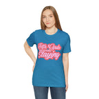 Slaying in Fifth Grade Shirt | Pink School Unisex T-Shirt
