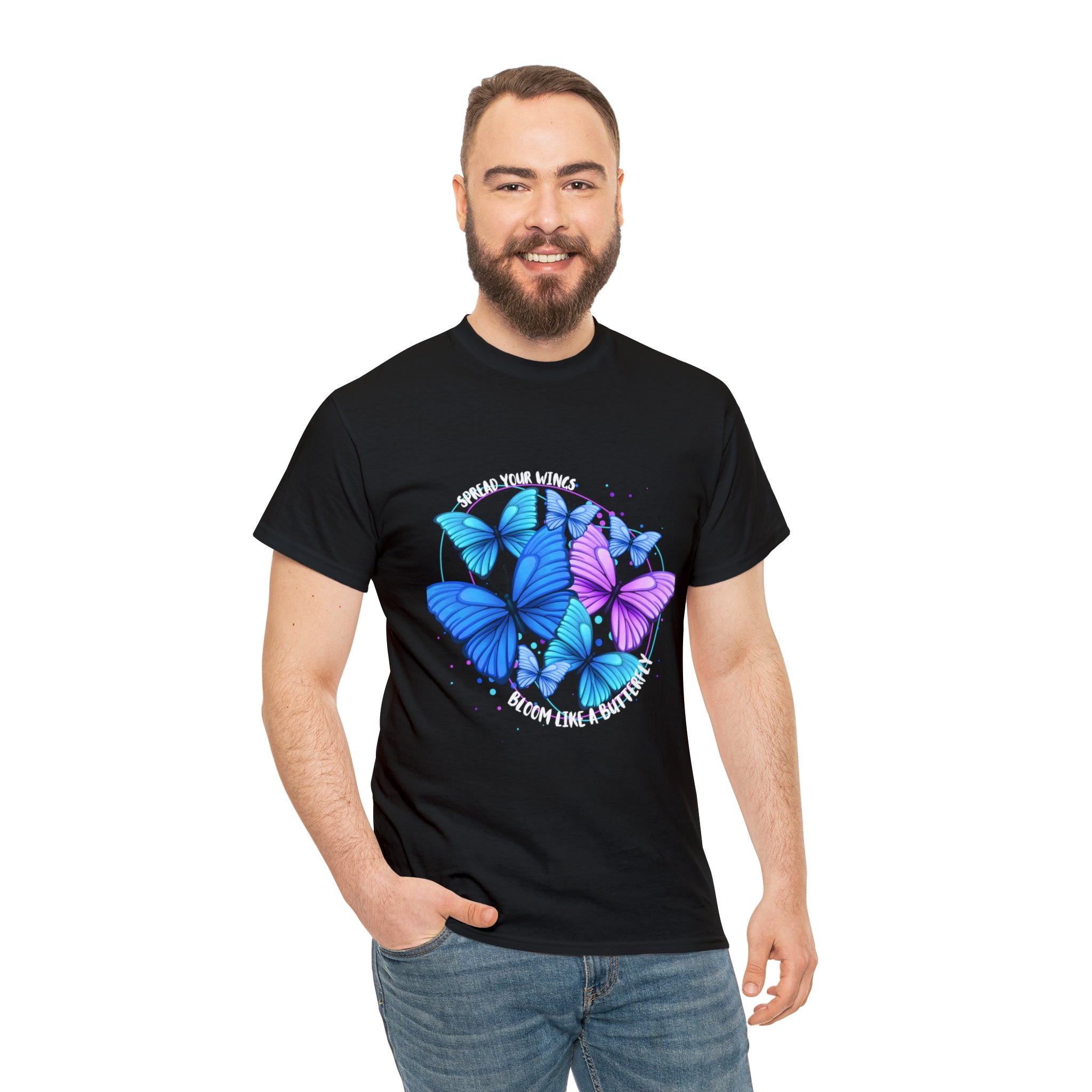 Spread Your Wings Bloom Like A Butterfly | Metamorphosis in Motion Tee