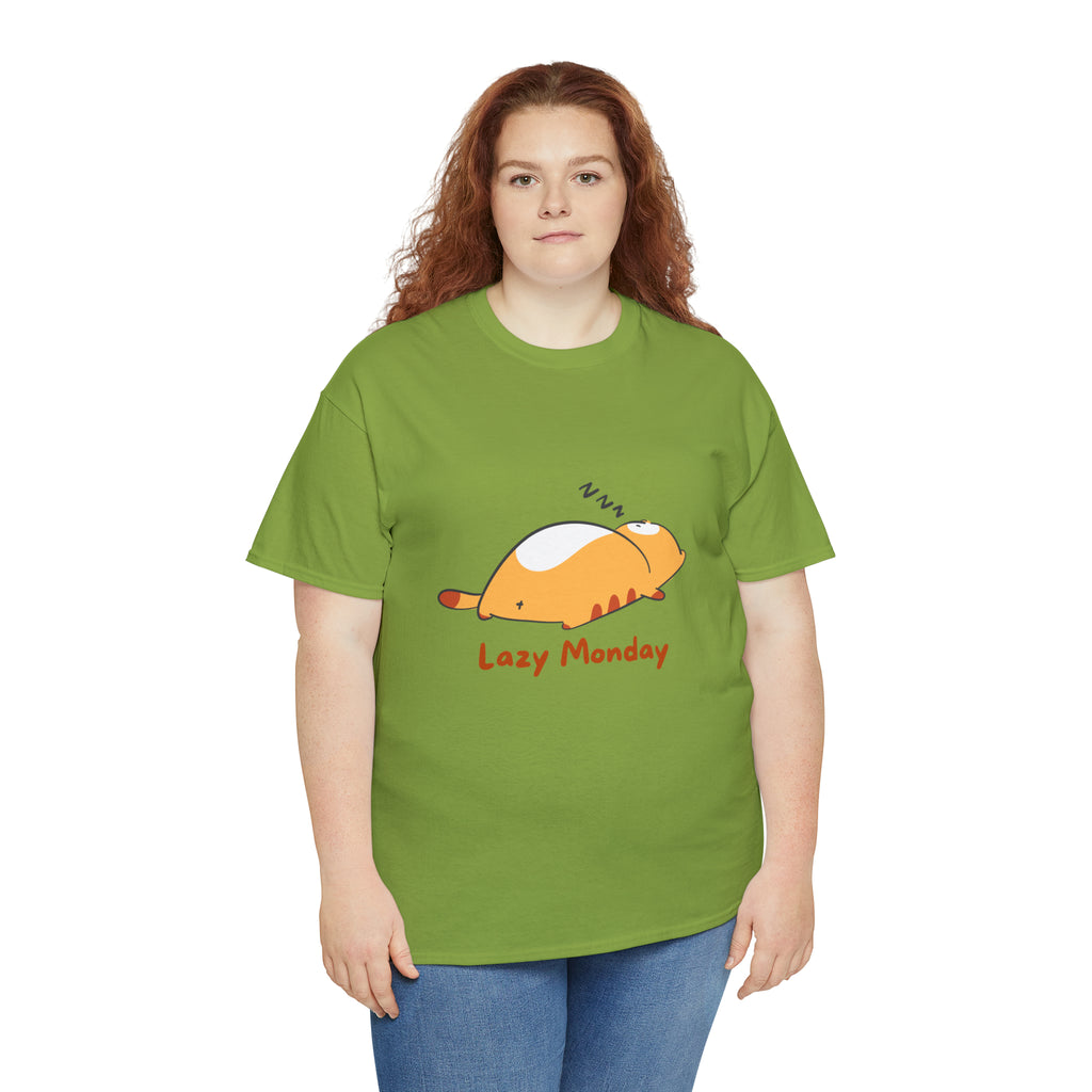 Lazy Monday Shirt | Cat Lover T-Shirt