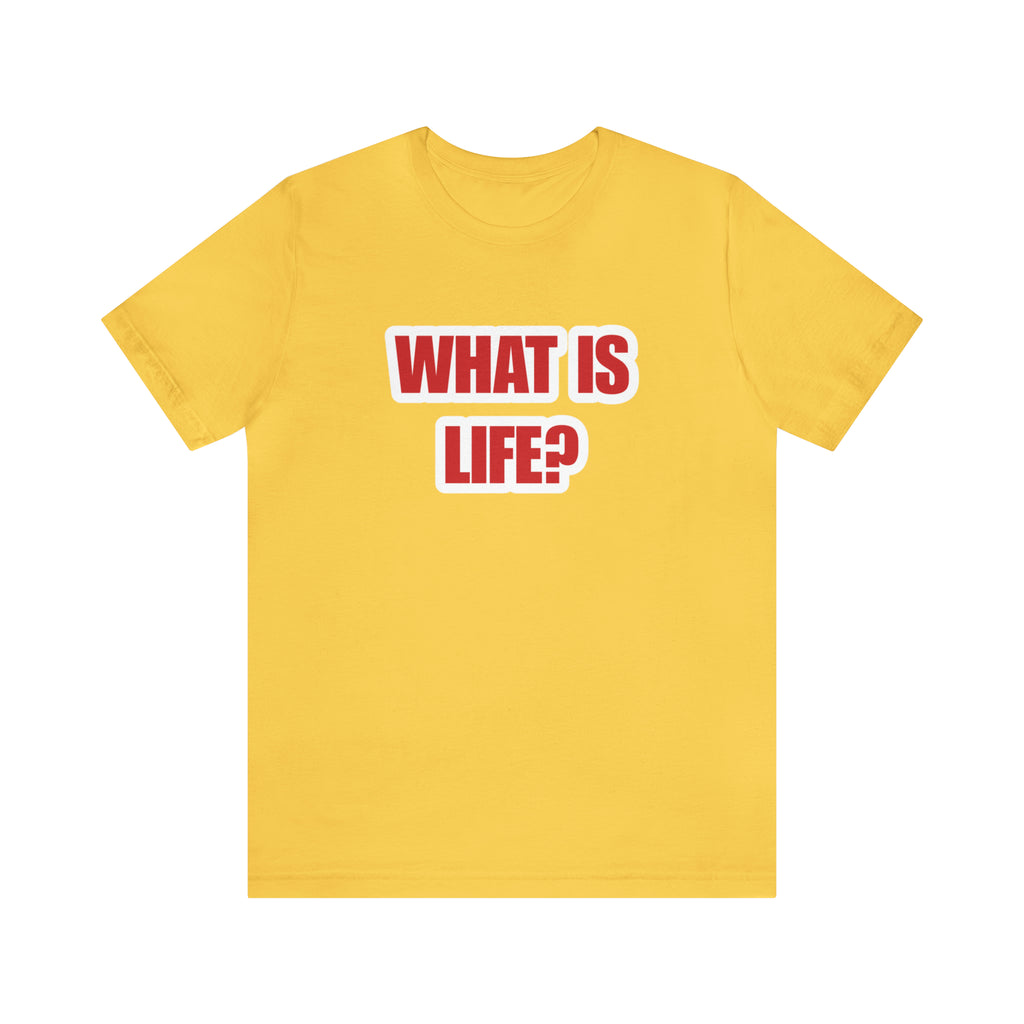 What Is Life? Existential Shirt | Ambiguous Existential Crisis T-Shirt