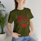 Merry Christmas in July Shirt | Christmas in July Statement T-Shirt