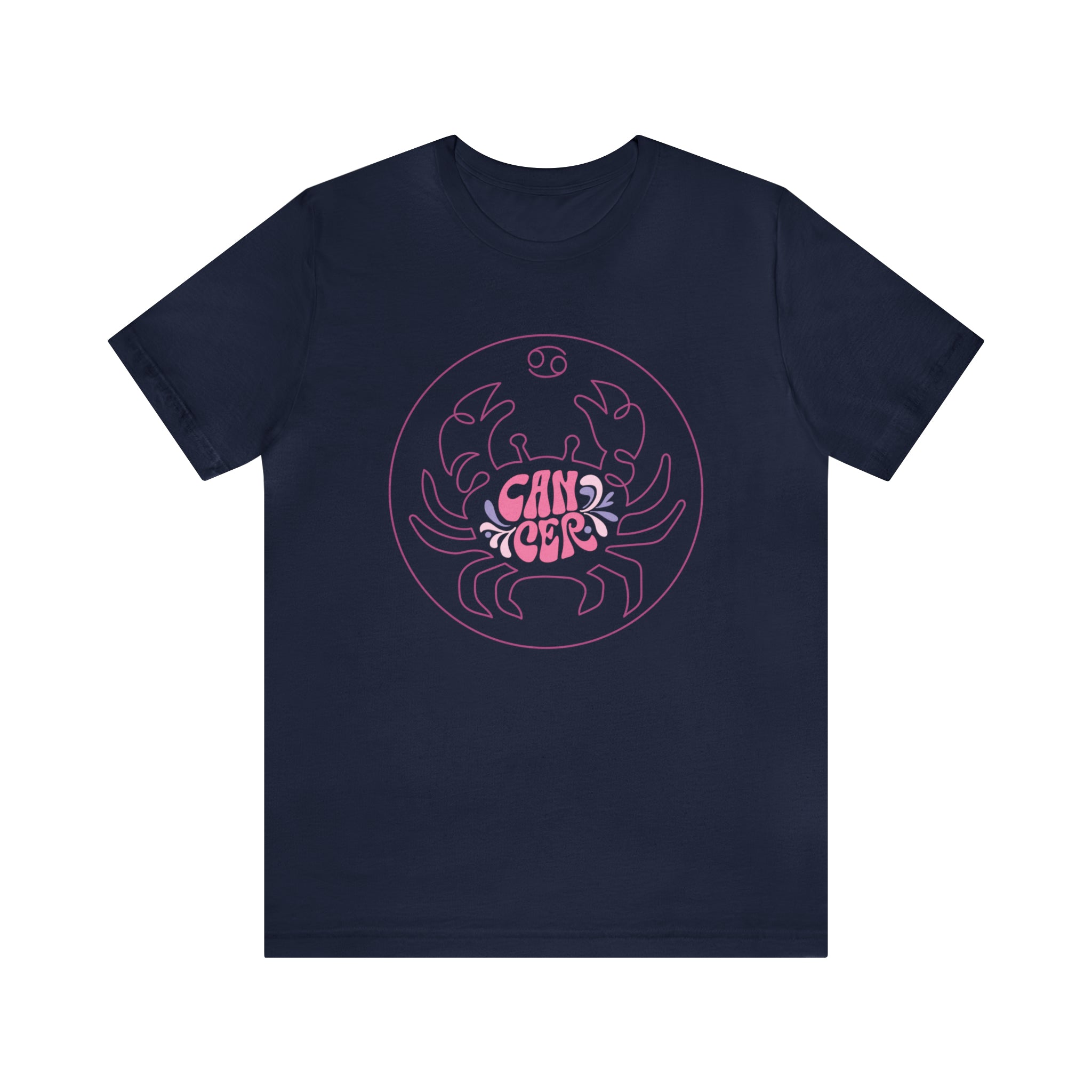 Cancer Crab Zodiac Graphics Shirt | Zodiac Sign Statement T-Shirt