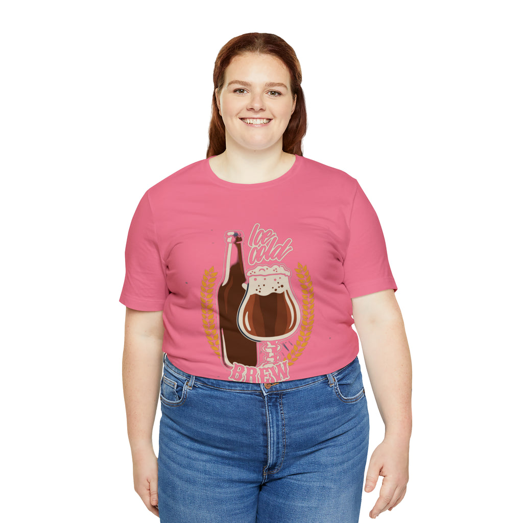 Ice Cold Brew Beer Shirt | Drink Beer Unisex T-Shirt