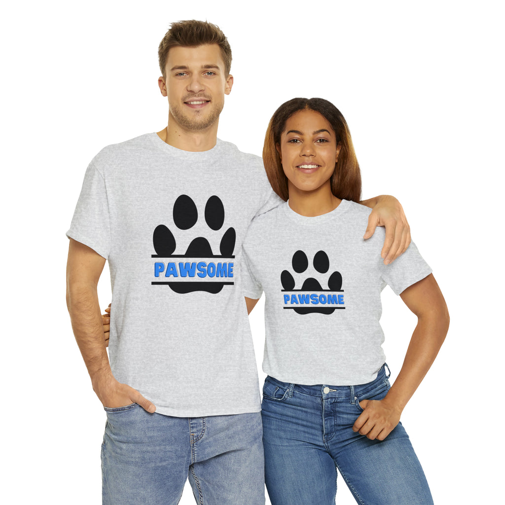 Pawsome Shirt | Dog Lover Unisex T-Shirt | Dog Mom Shirt
