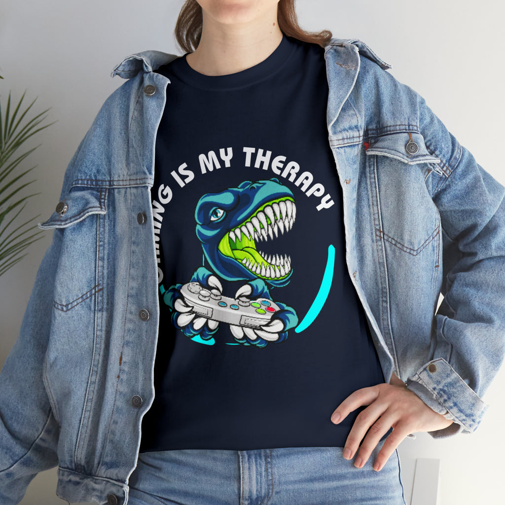 Gaming Is My Therapy Shirt | Gamer's Unisex T-shirt