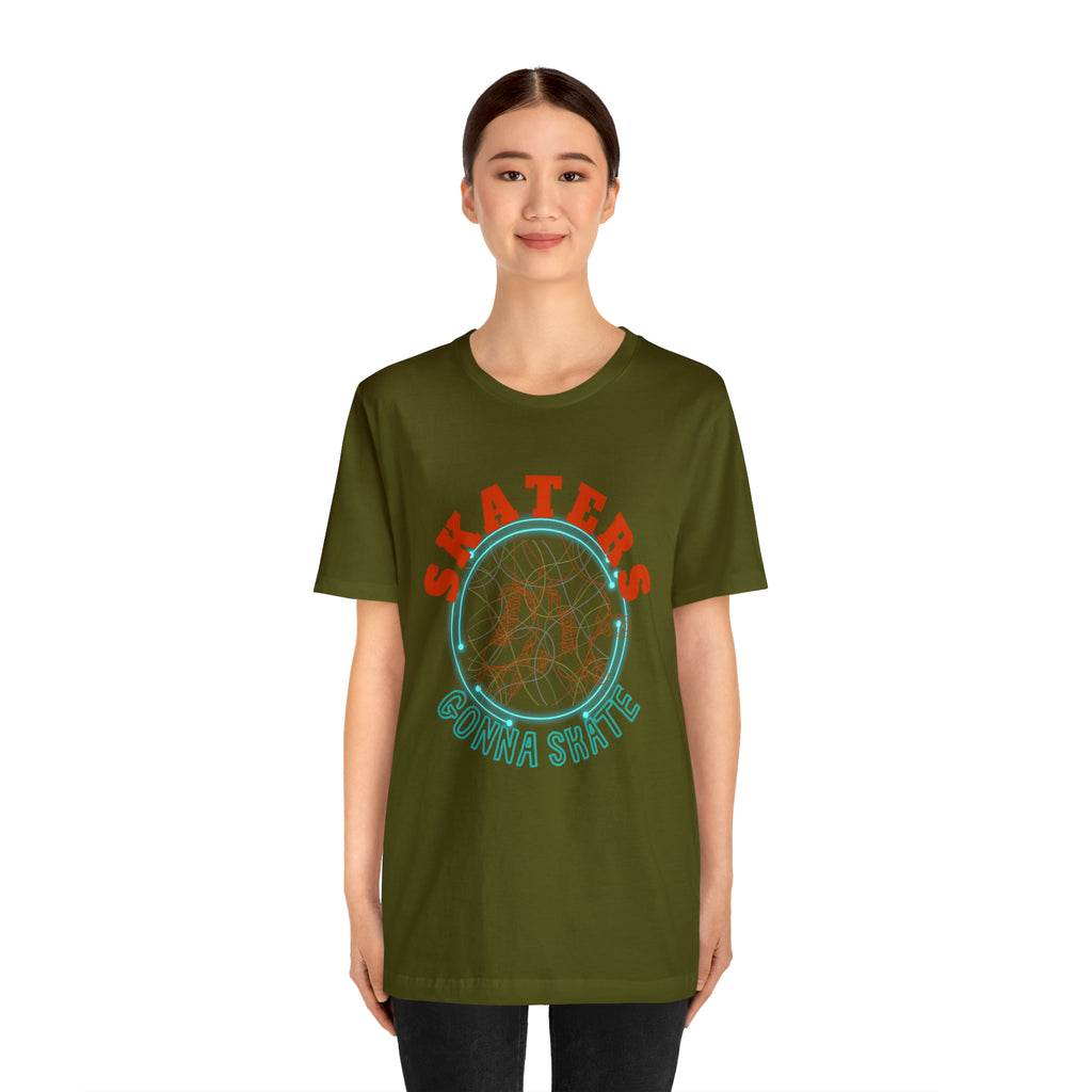 Skaters Gonna Skate Shirt | Roller Skating Lover Unisex Tee