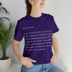 Absent Excuse Letter School Shirt | Hilarious Sick Letter Statement T-Shirt