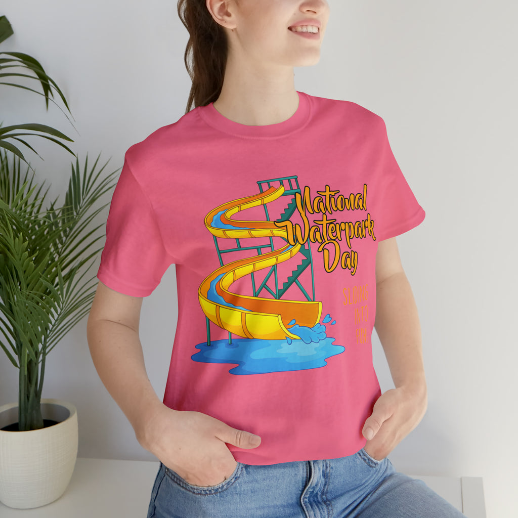 National Waterpark Day Shirt | Waterpark Slide Unisex T-Shirt