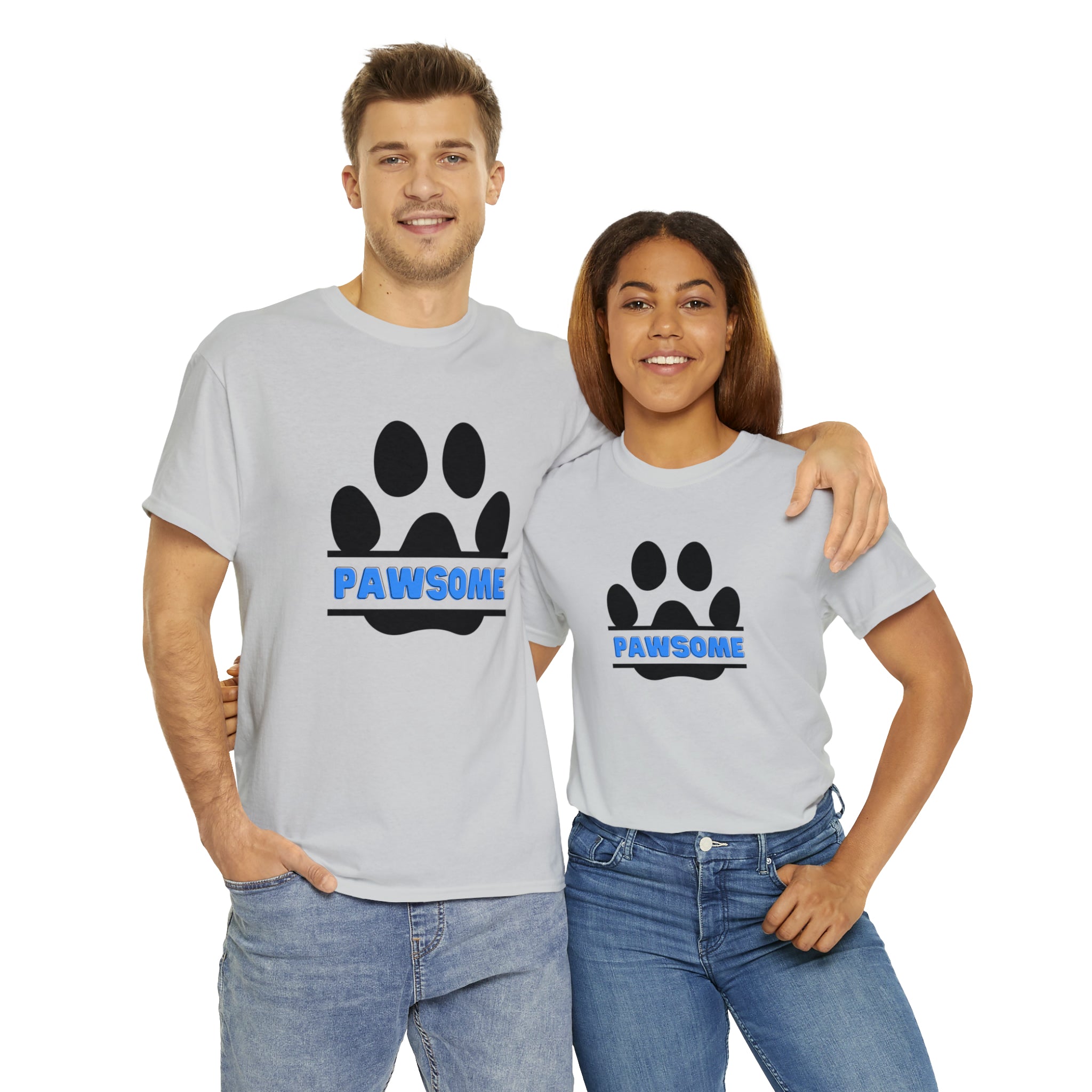 Pawsome Shirt | Dog Lover Unisex T-Shirt | Dog Mom Shirt