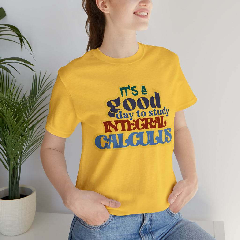 It's a Good Day to Study Integral Calculus | School Unisex T-Shirt