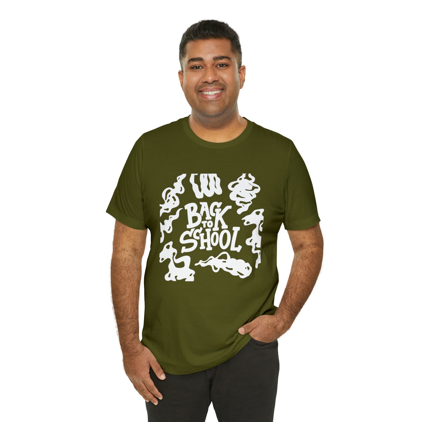 Back to School Ink Shirt | Black and White School Unisex T-Shirt