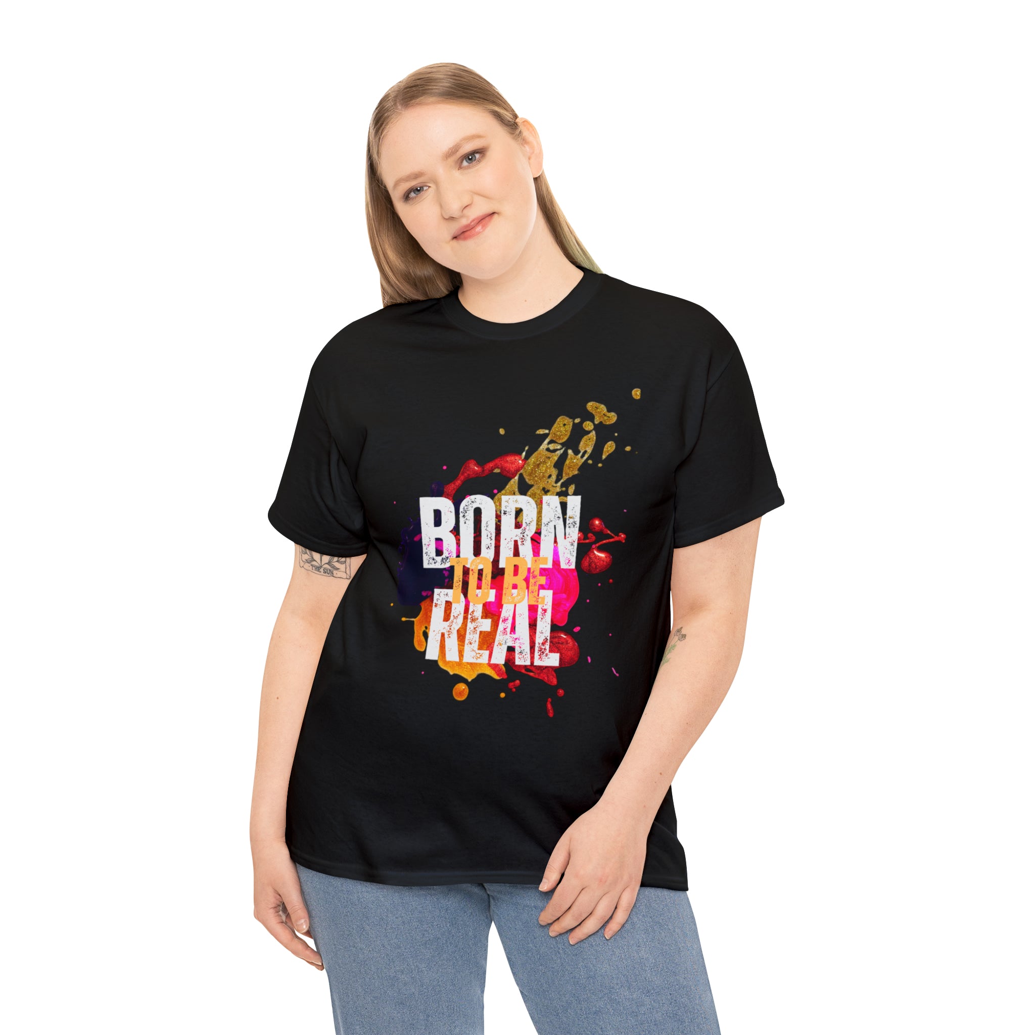 Born To Be Real  | Genuine Spirit Unisex Statement Tee