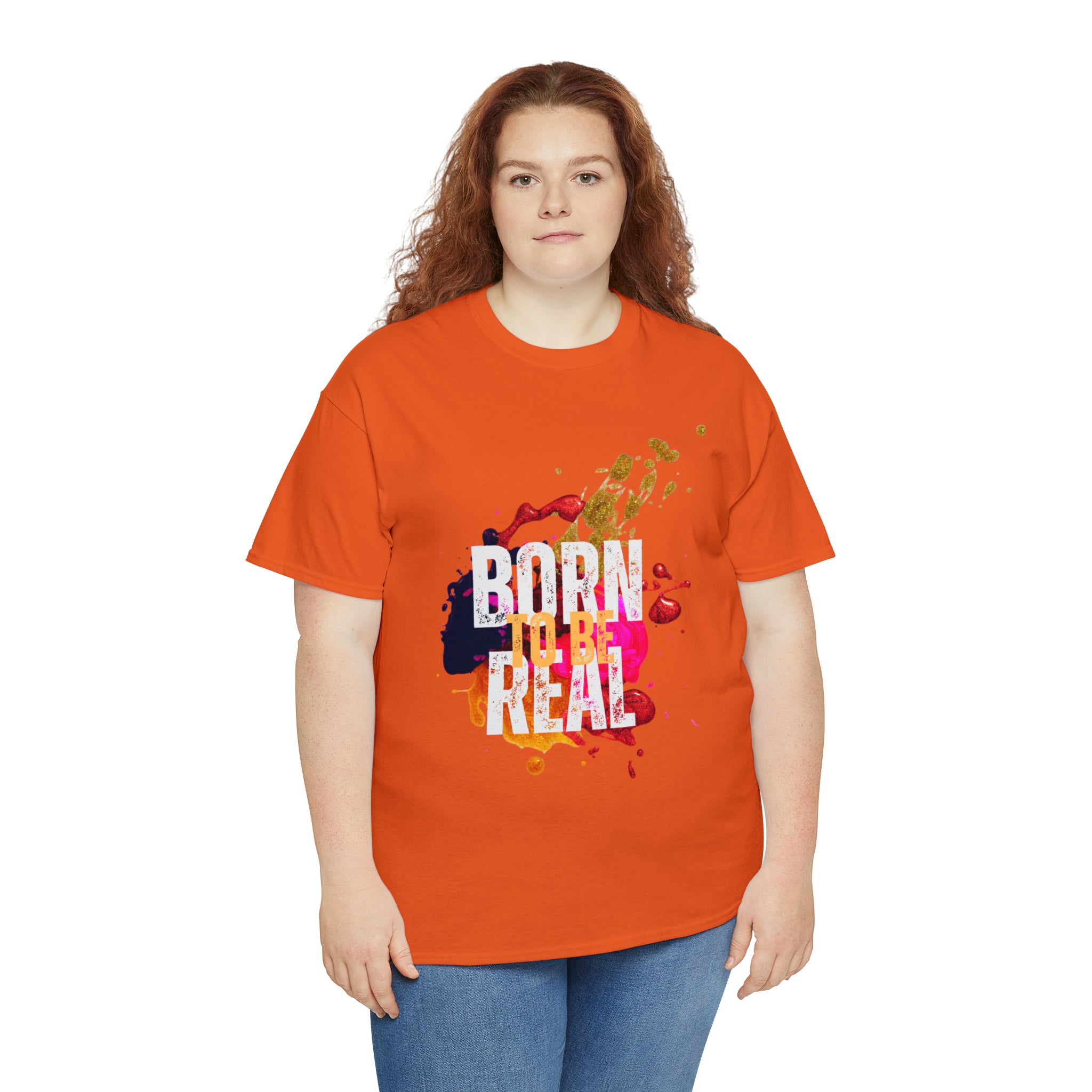 Born To Be Real  | Genuine Spirit Unisex Statement Tee