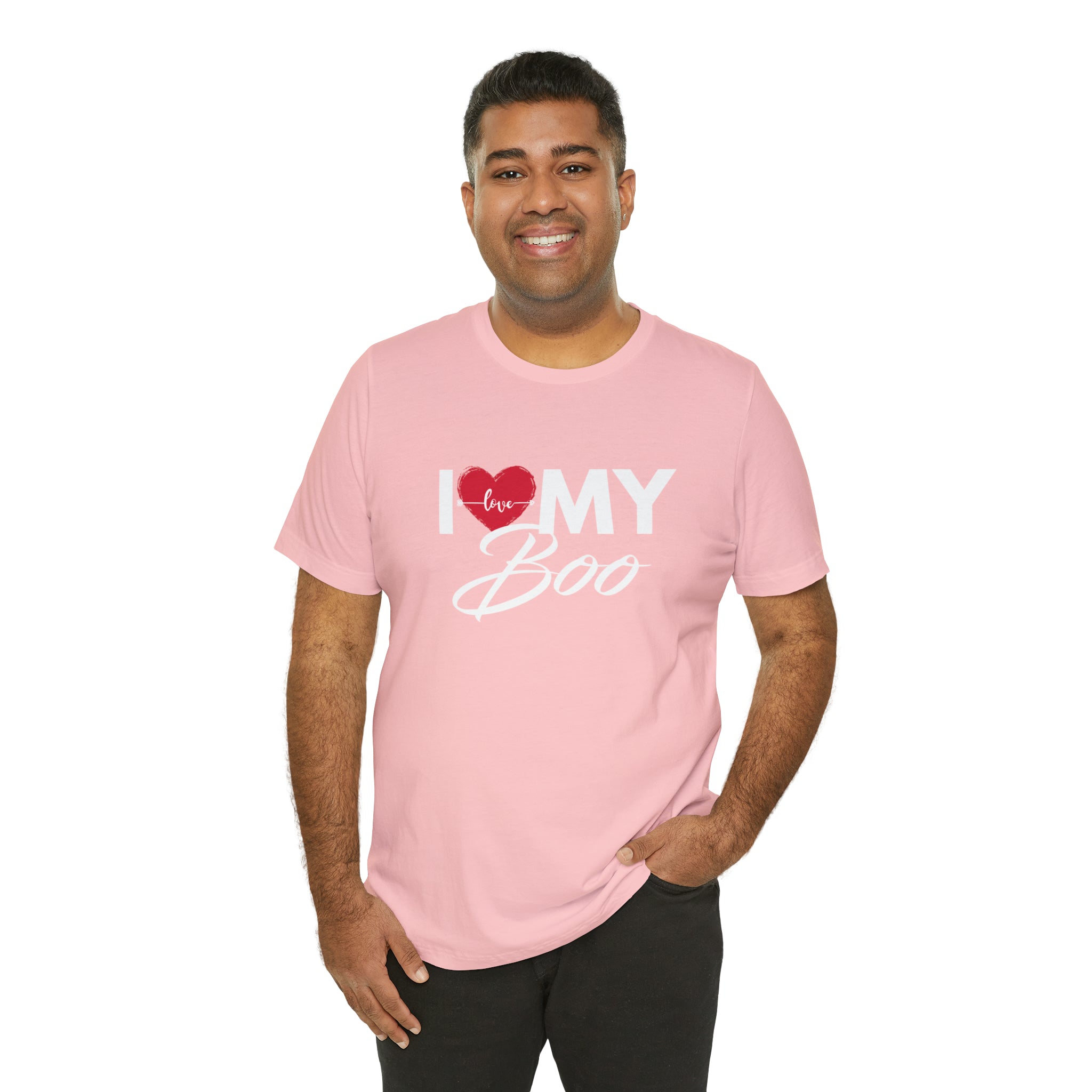 I Love My Boo Shirt | Couple Love T-Shirt, Pair Girlfriend Boyfriend Matching Shirt