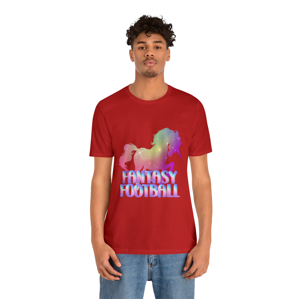 Fantasy Football Pink Shirt | Unicorn Fantasy Football Unisex T-Shirt