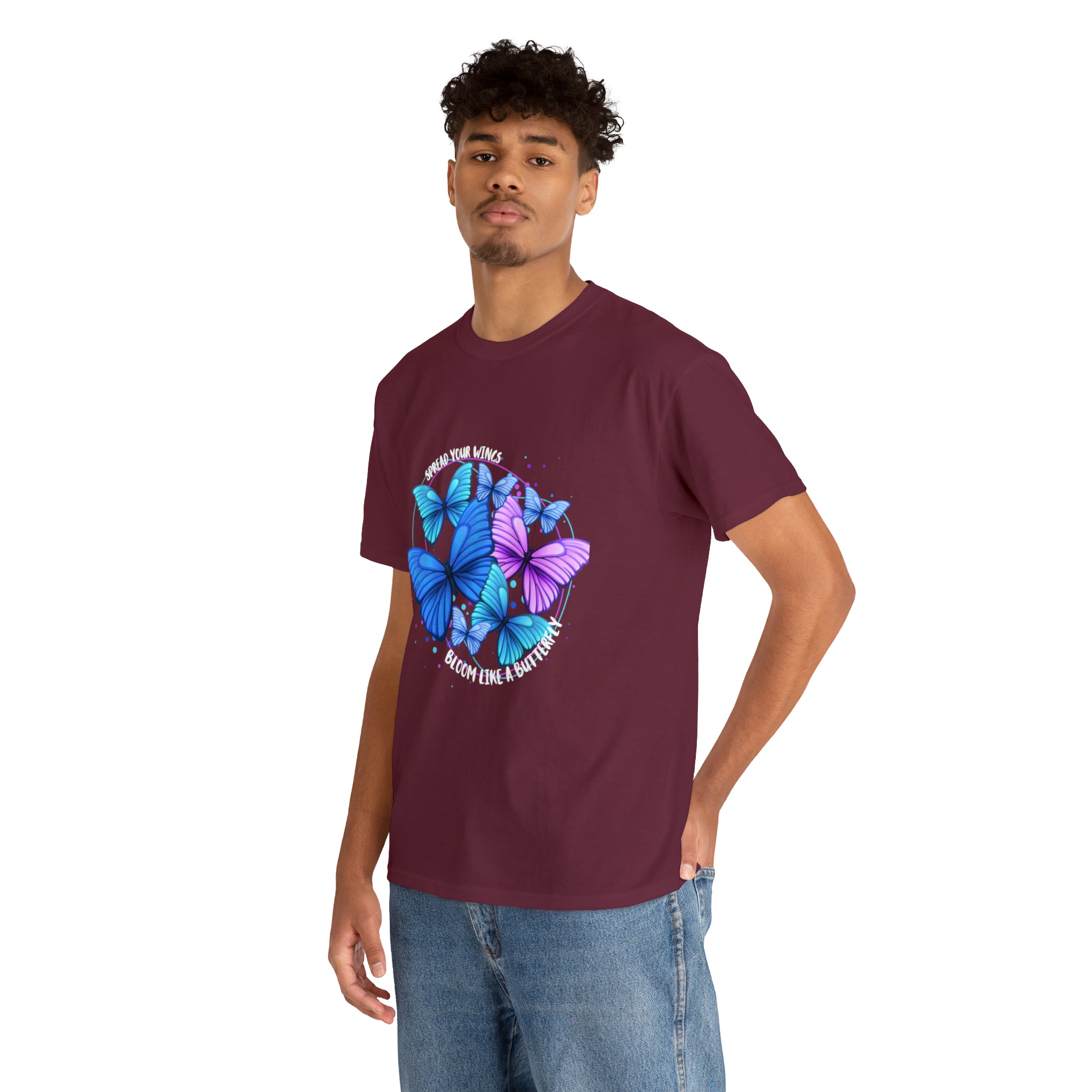 Spread Your Wings Bloom Like A Butterfly | Metamorphosis in Motion Tee