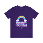 Cute Fantasy Football Shirt | Pink Cute Fantasy Football Unisex T-Shirt