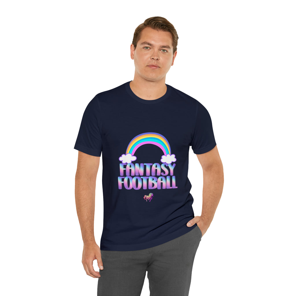 Cute Fantasy Football Shirt | Pink Cute Fantasy Football Unisex T-Shirt