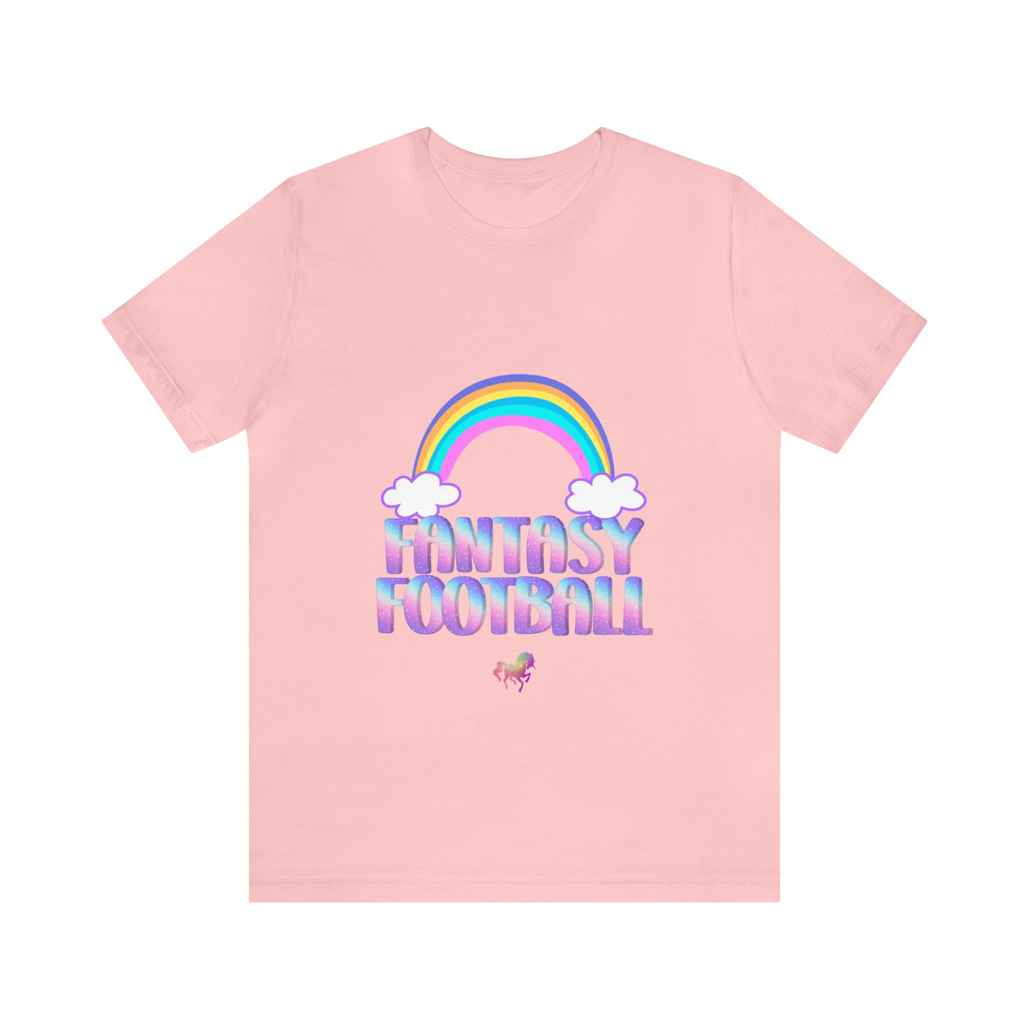Cute Fantasy Football Shirt | Pink Cute Fantasy Football Unisex T-Shirt