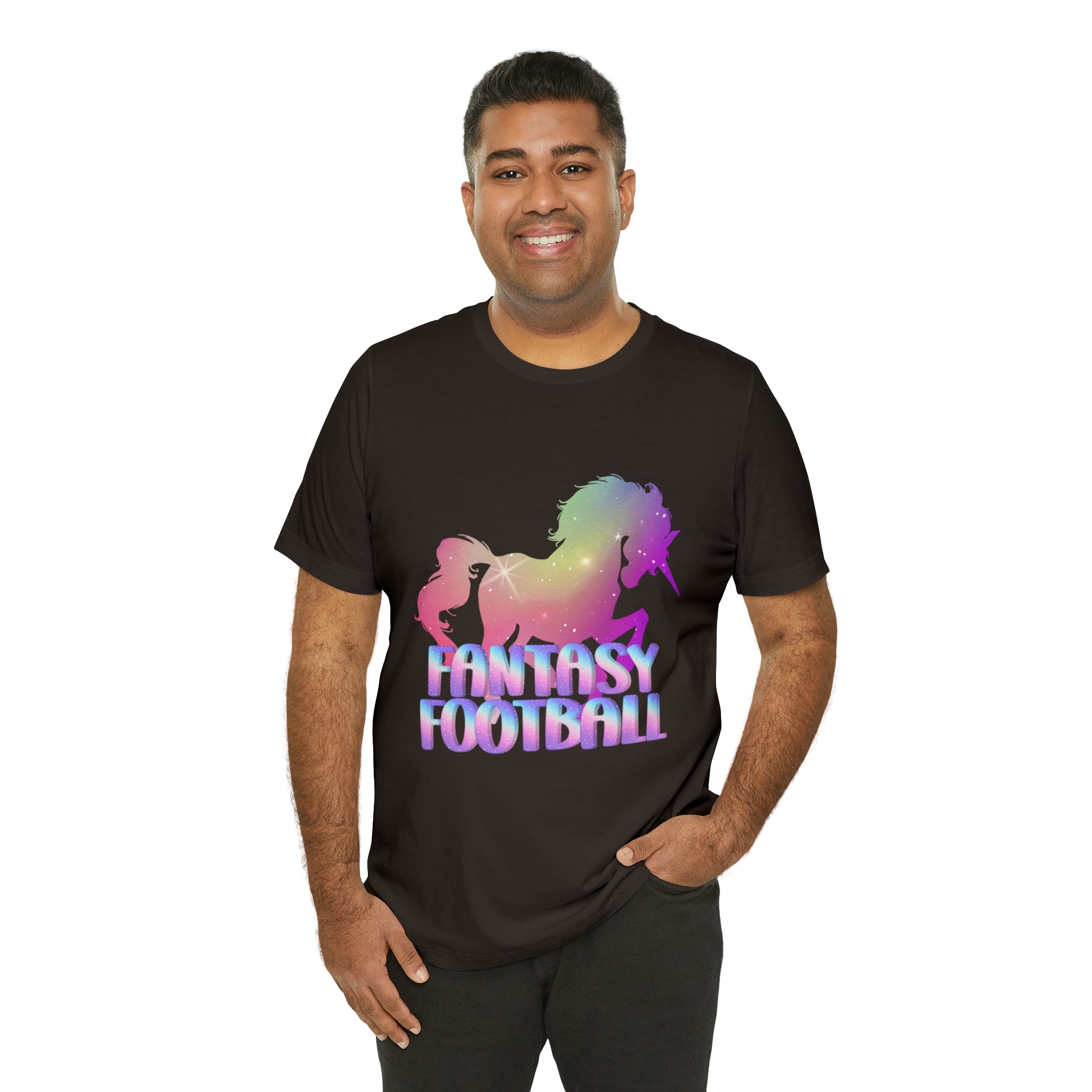 Fantasy Football Pink Shirt | Unicorn Fantasy Football Unisex T-Shirt