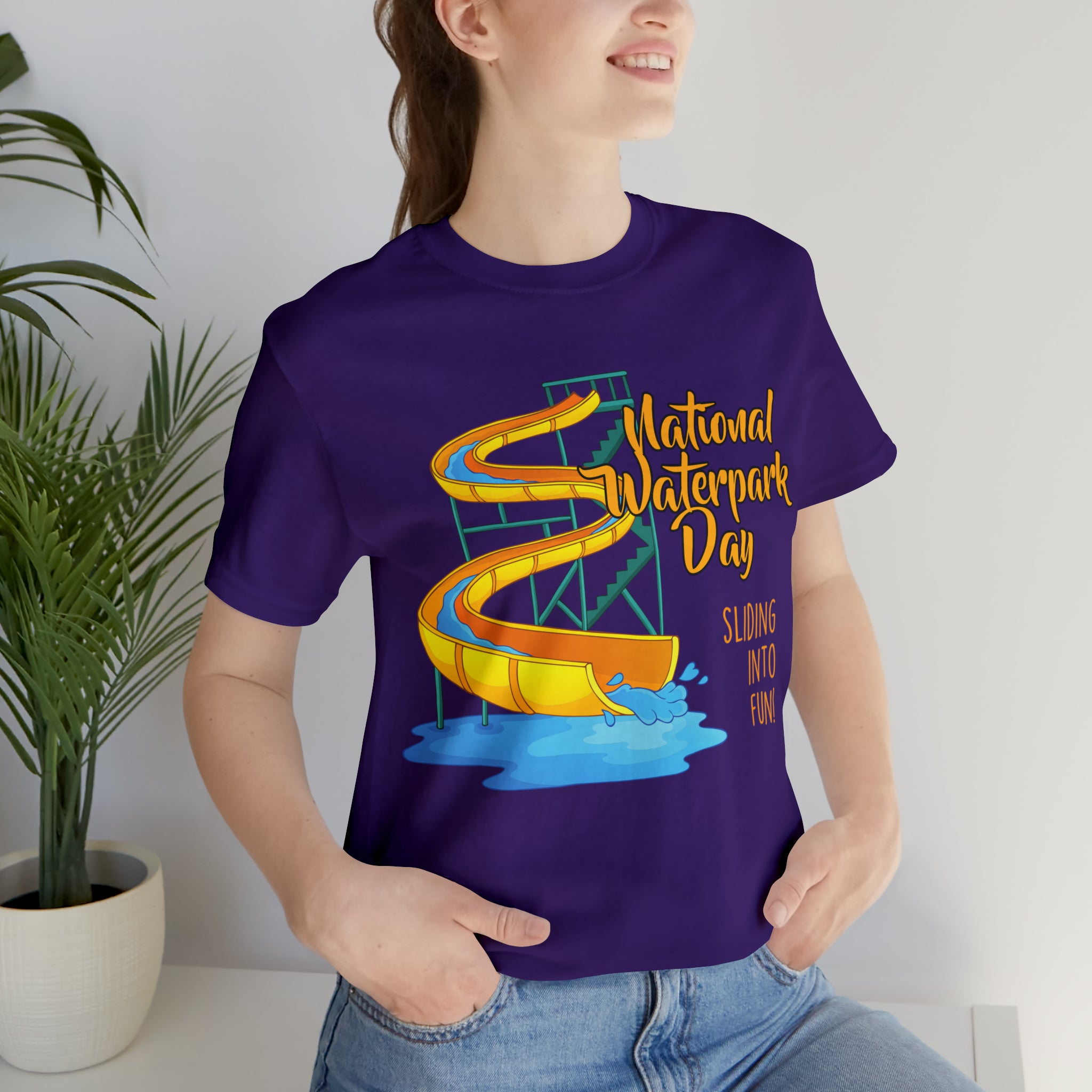 National Waterpark Day Shirt | Waterpark Slide Unisex T-Shirt