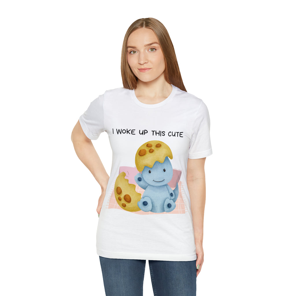 I Woke Up This Cute Shirt | Baby Dino Collection Unisex T-Shirt