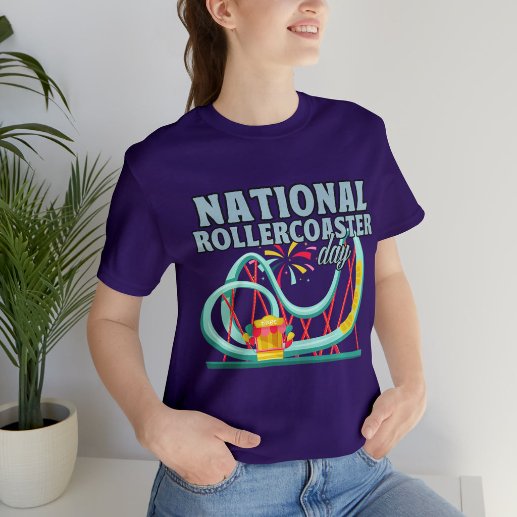 National Rollercoaster Day Shirt | Carnival Ride T-Shirt