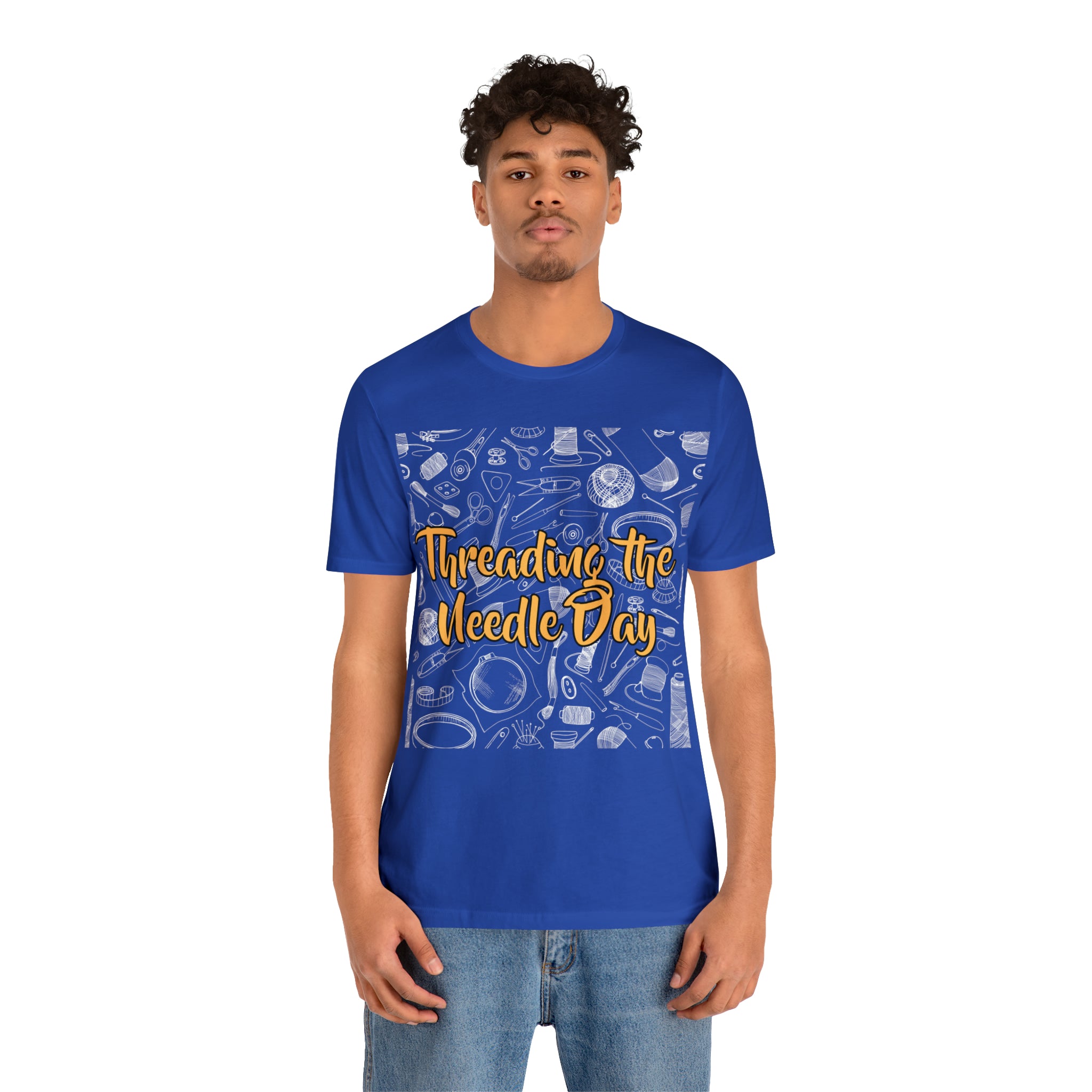Threading the Needle Day Shirt | Tailor Sewing Unisex T-Shirt