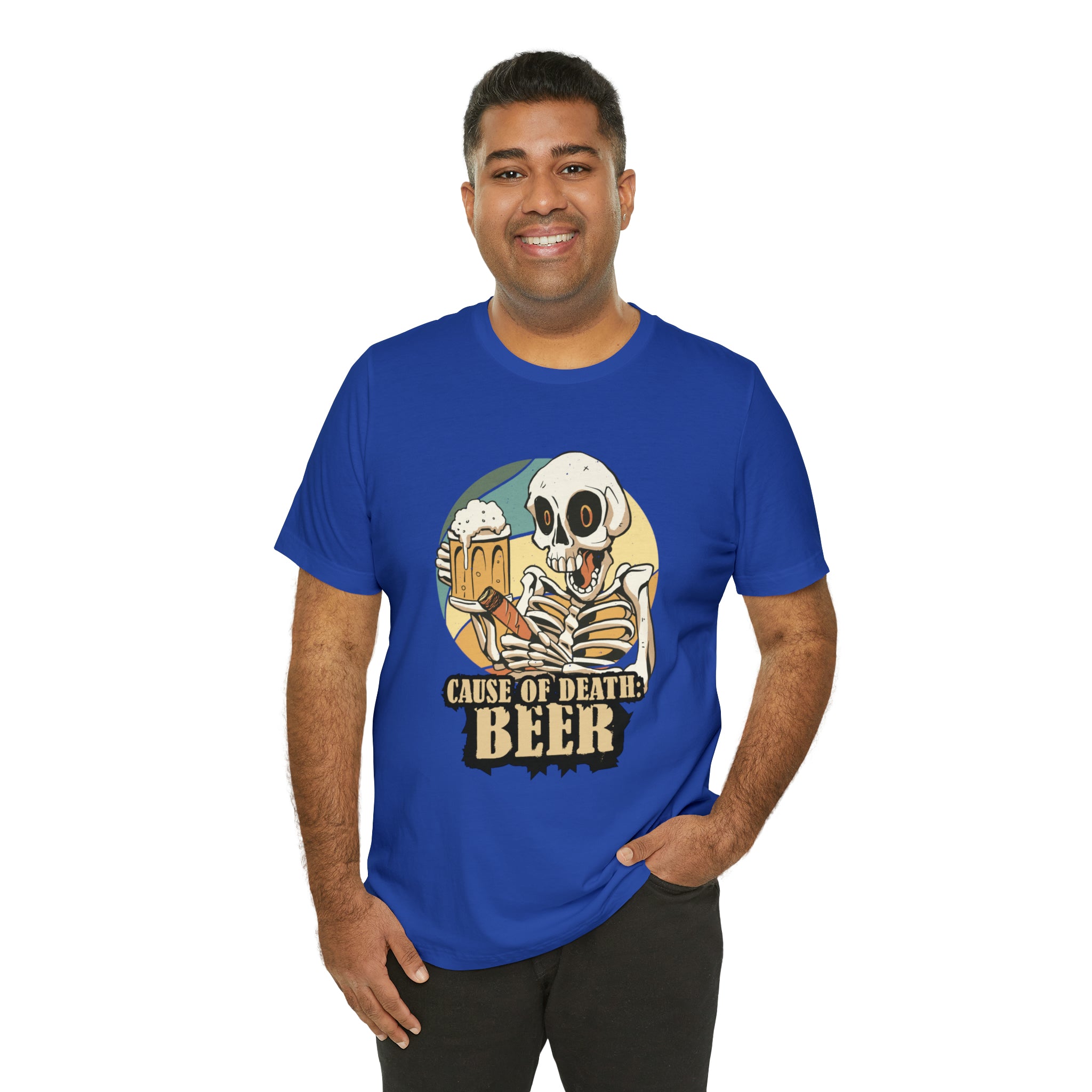 Beer Cause of Death Shirt | Drink Beer Unisex T-Shirt
