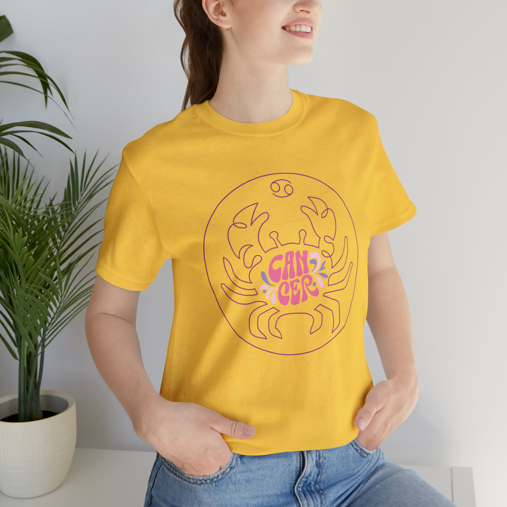Cancer Crab Zodiac Graphics Shirt | Zodiac Sign Statement T-Shirt