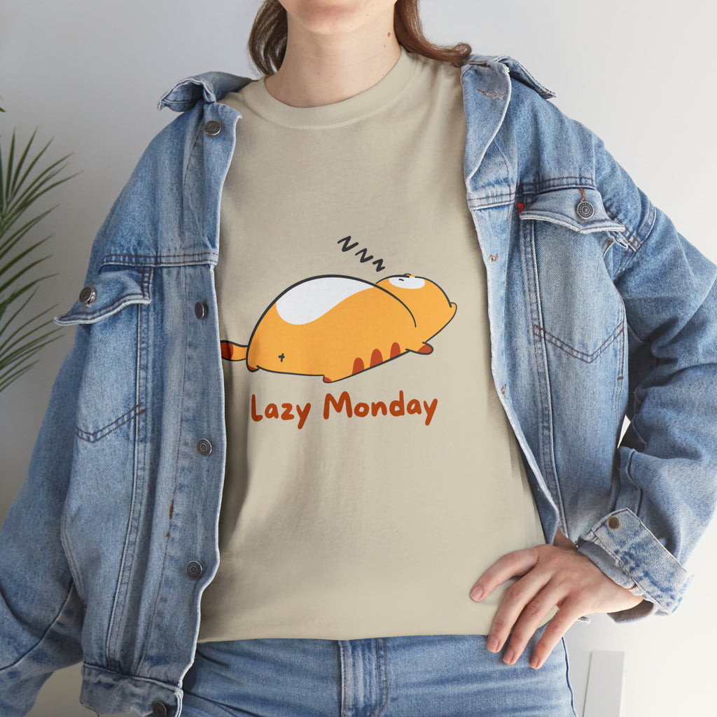 Lazy Monday Shirt | Cat Lover T-Shirt