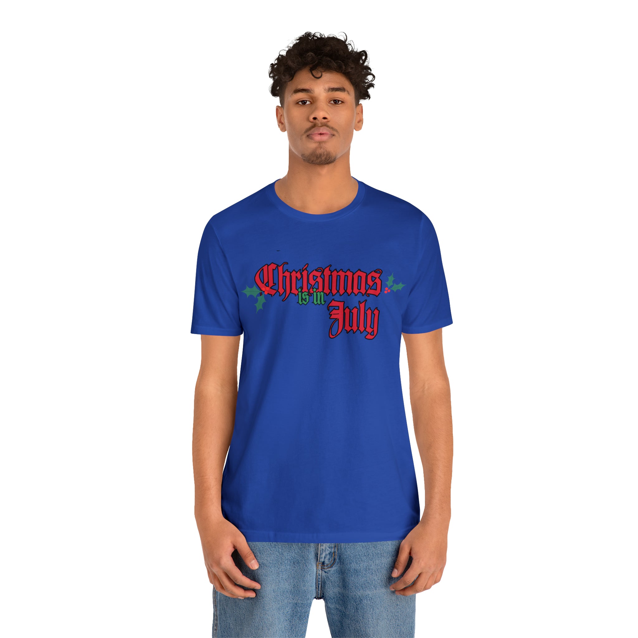 Christmas is in July Shirt | Christmas in July Statement T-Shirt
