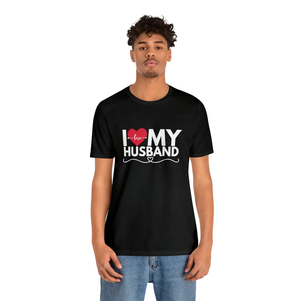 I Love My Husband Shirt | Couple Love T-Shirt, Pair Husband Wife Matching Shirt