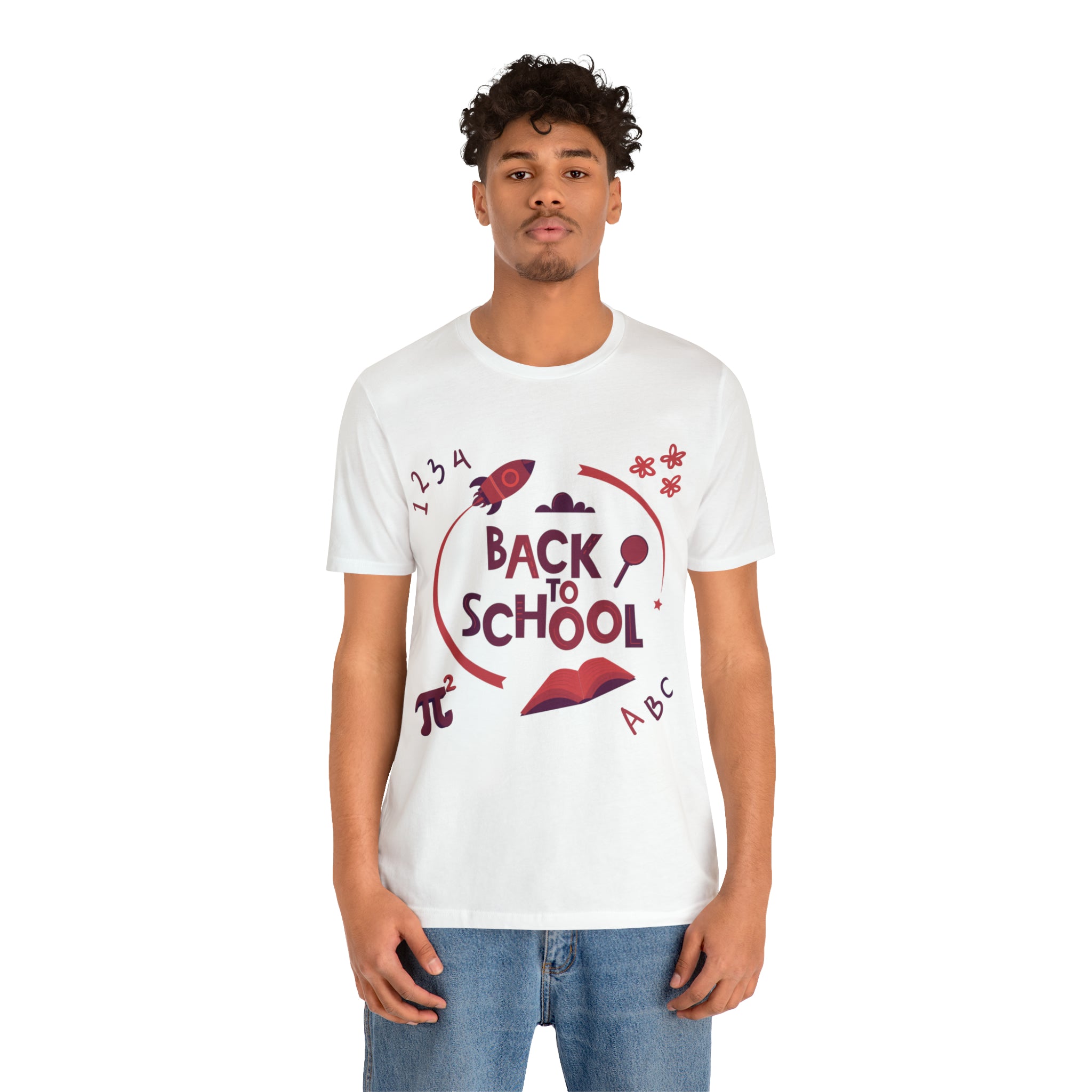 Back to School Subjects Shirt | Back to School Rocket Unisex T-Shirt