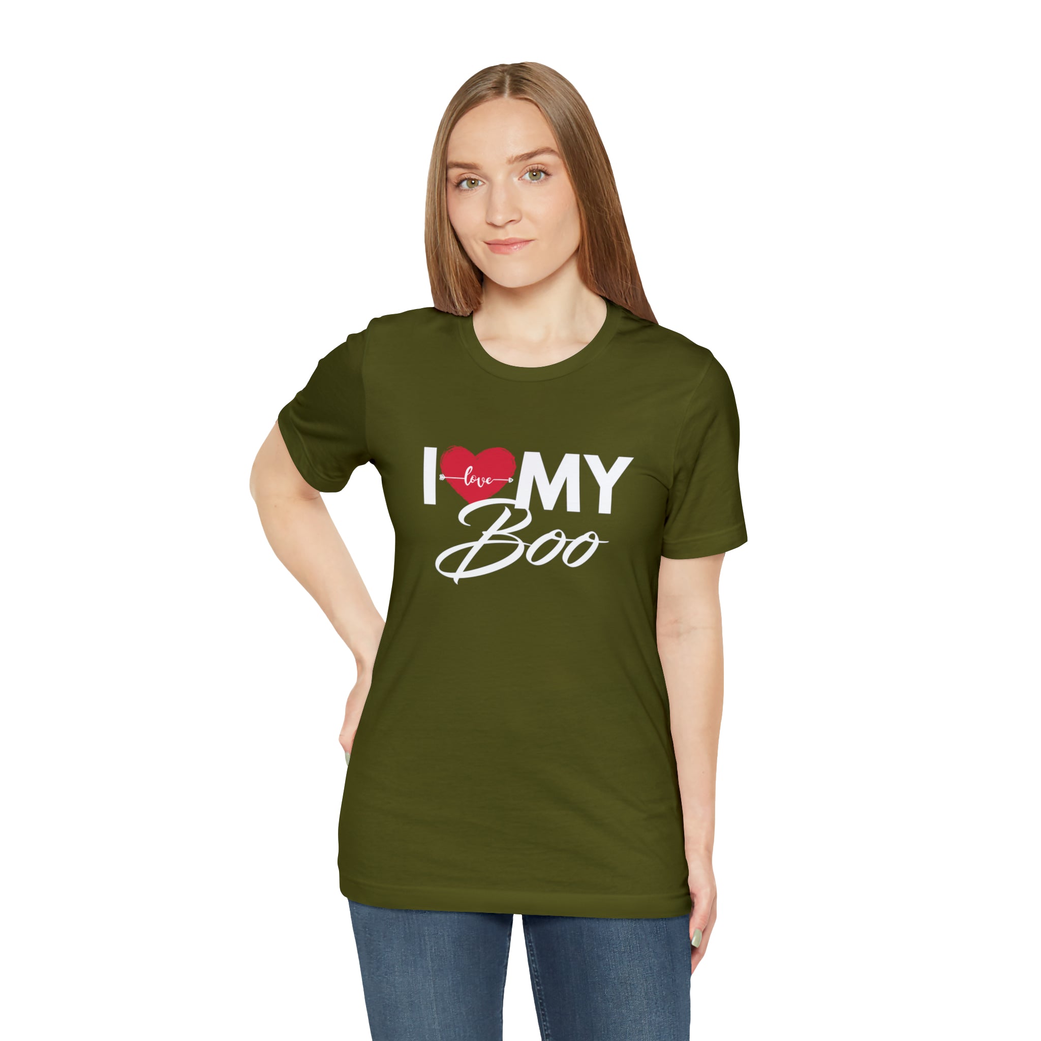 I Love My Boo Shirt | Couple Love T-Shirt, Pair Girlfriend Boyfriend Matching Shirt