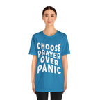 Prayer Over Panic Unisex Shirt | Religious Shirt for Prayers