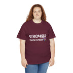 Stronger Than Cancer Shirt | Cancer Warrior Support Unisex T-Shirt