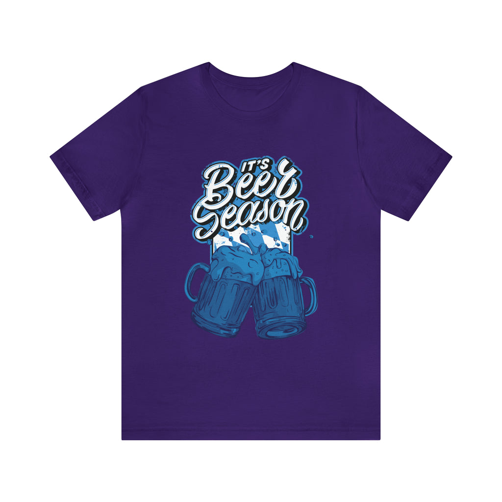 Beer Season Blue Shirt | Drink Beer Unisex T-Shirt