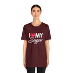 I Love My Sugar Shirt | Couple Love T-Shirt, Pair Girlfriend Boyfriend Matching Shirt