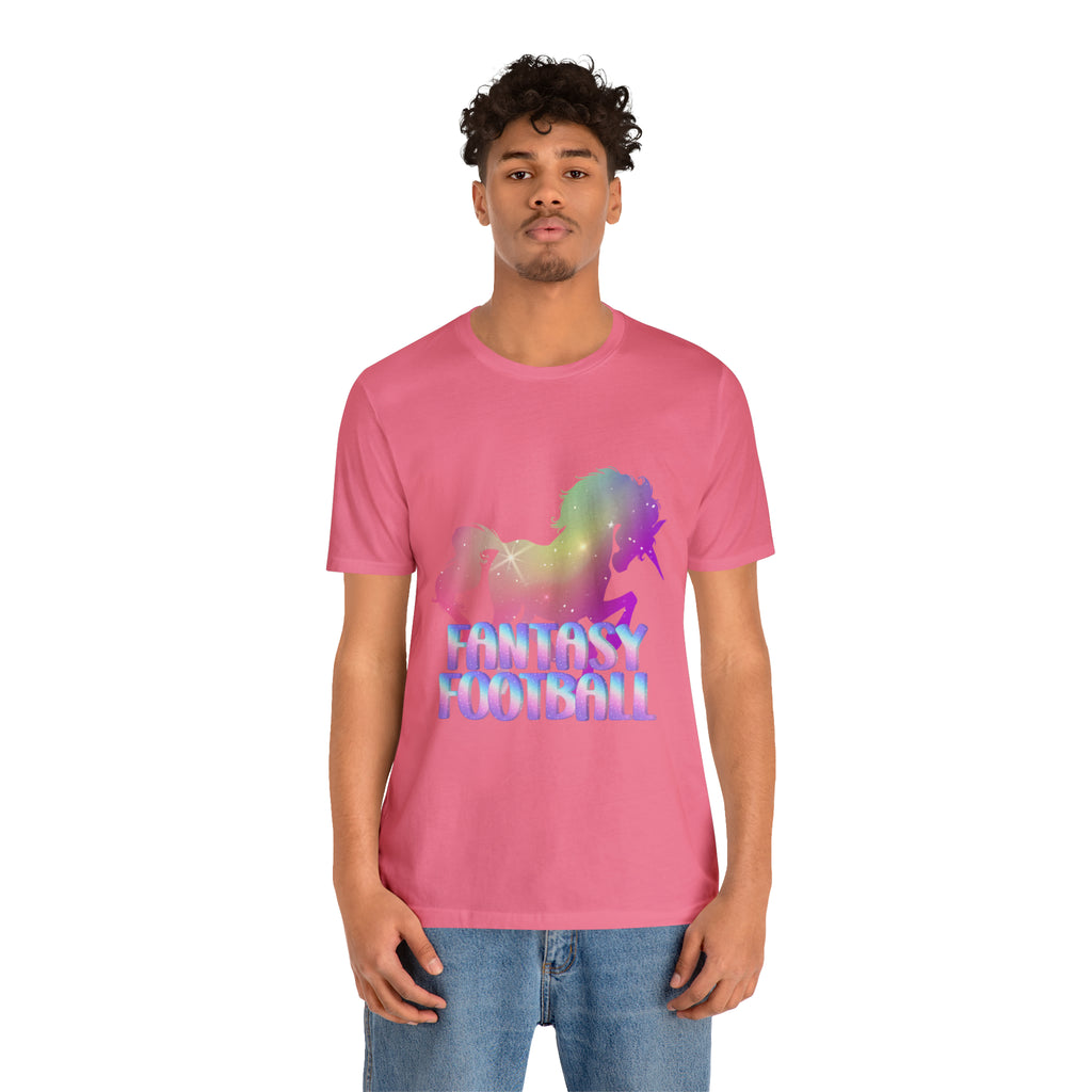 Fantasy Football Pink Shirt | Unicorn Fantasy Football Unisex T-Shirt